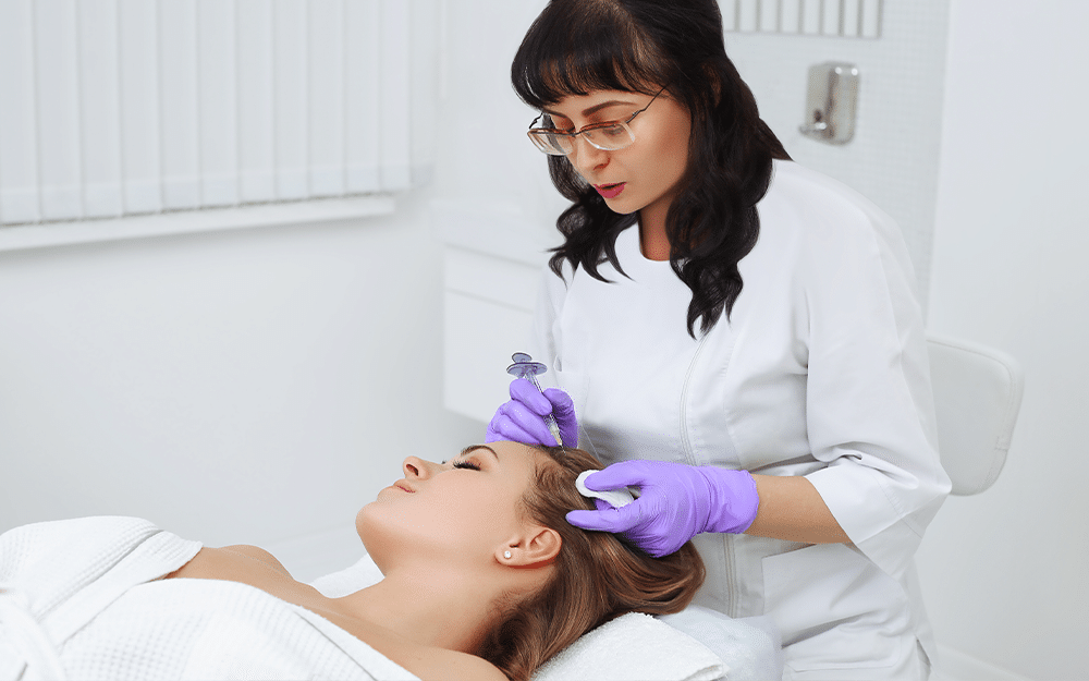 медицинско лечение на косопад